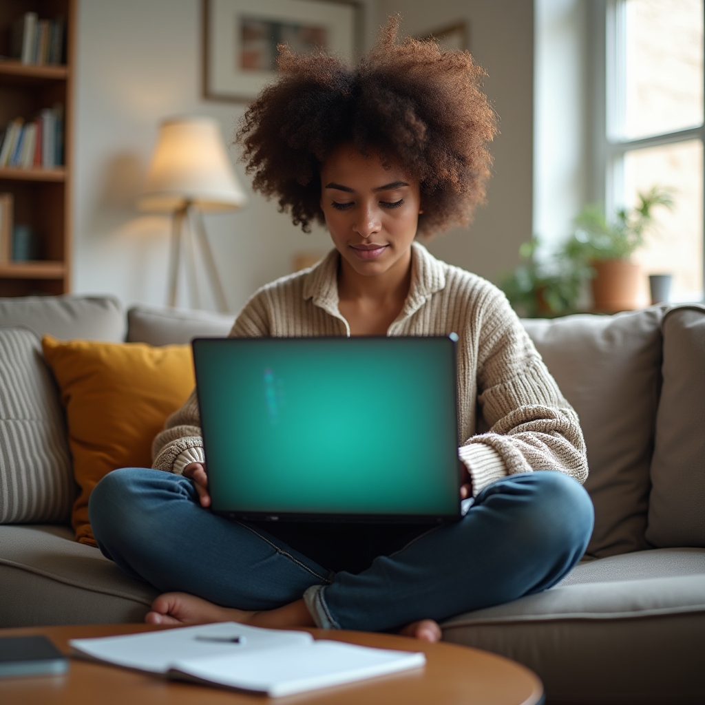 Freelancer u notebooku prochází checklist signálů podceňování vlastní práce